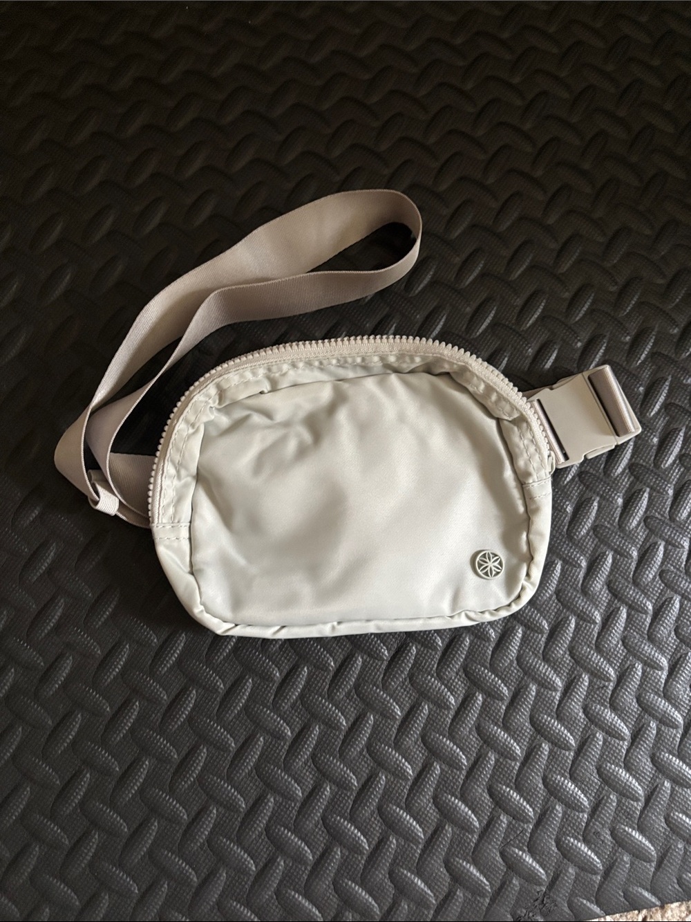 Silver/Gray Waist Belt Bag